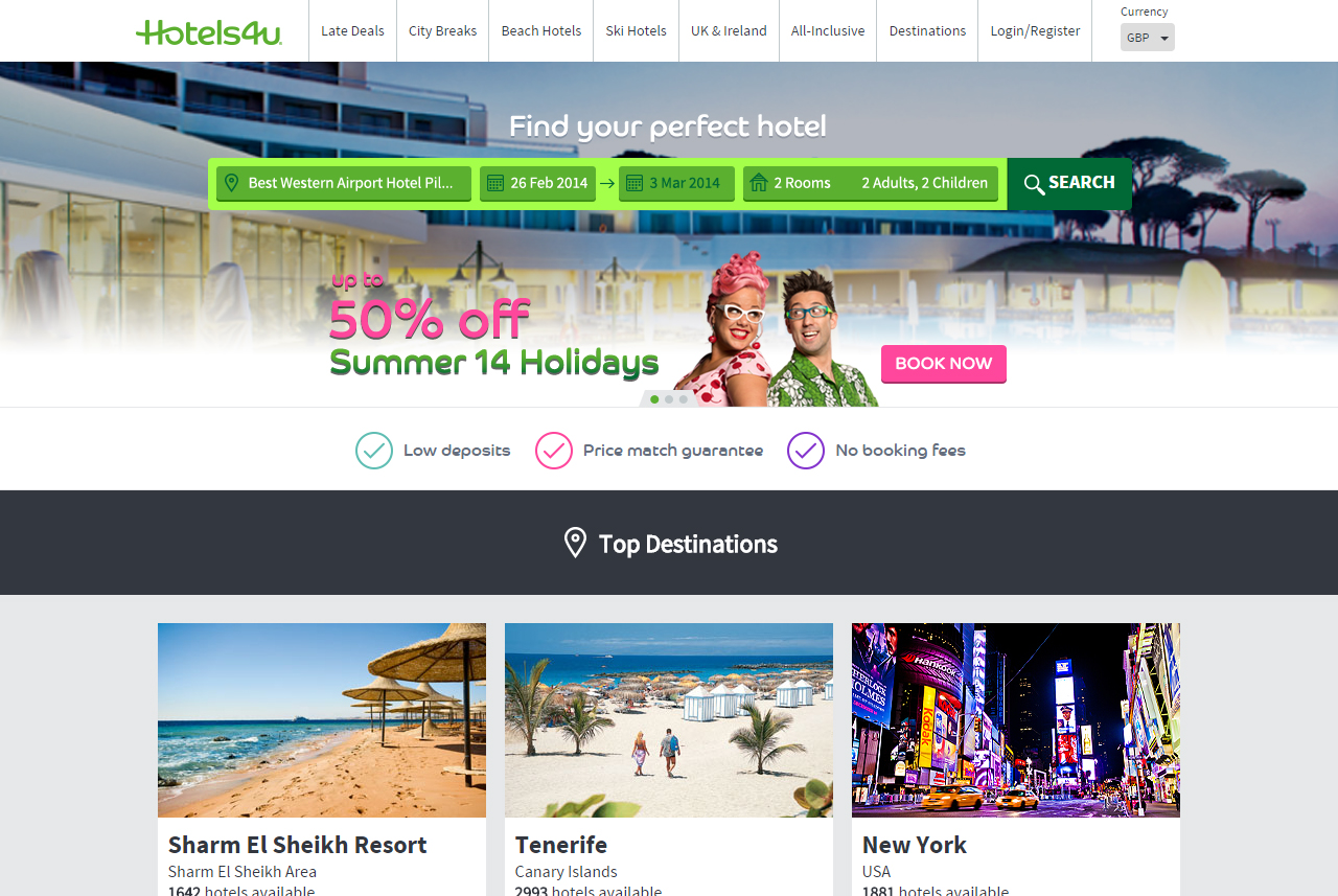 Hotels4u.com